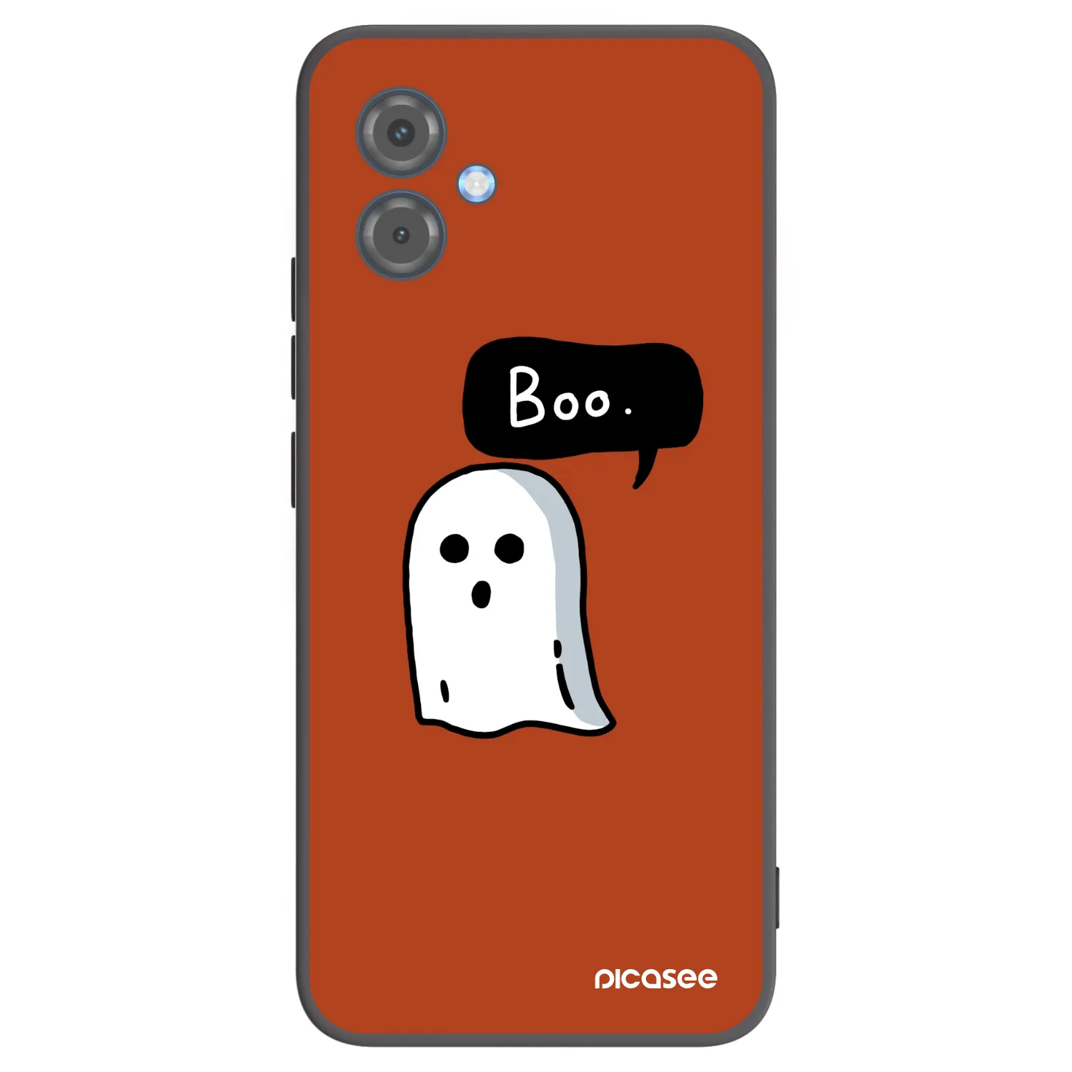 Picasee silikonski črni ovitek za Motorola Moto G14 - Boo