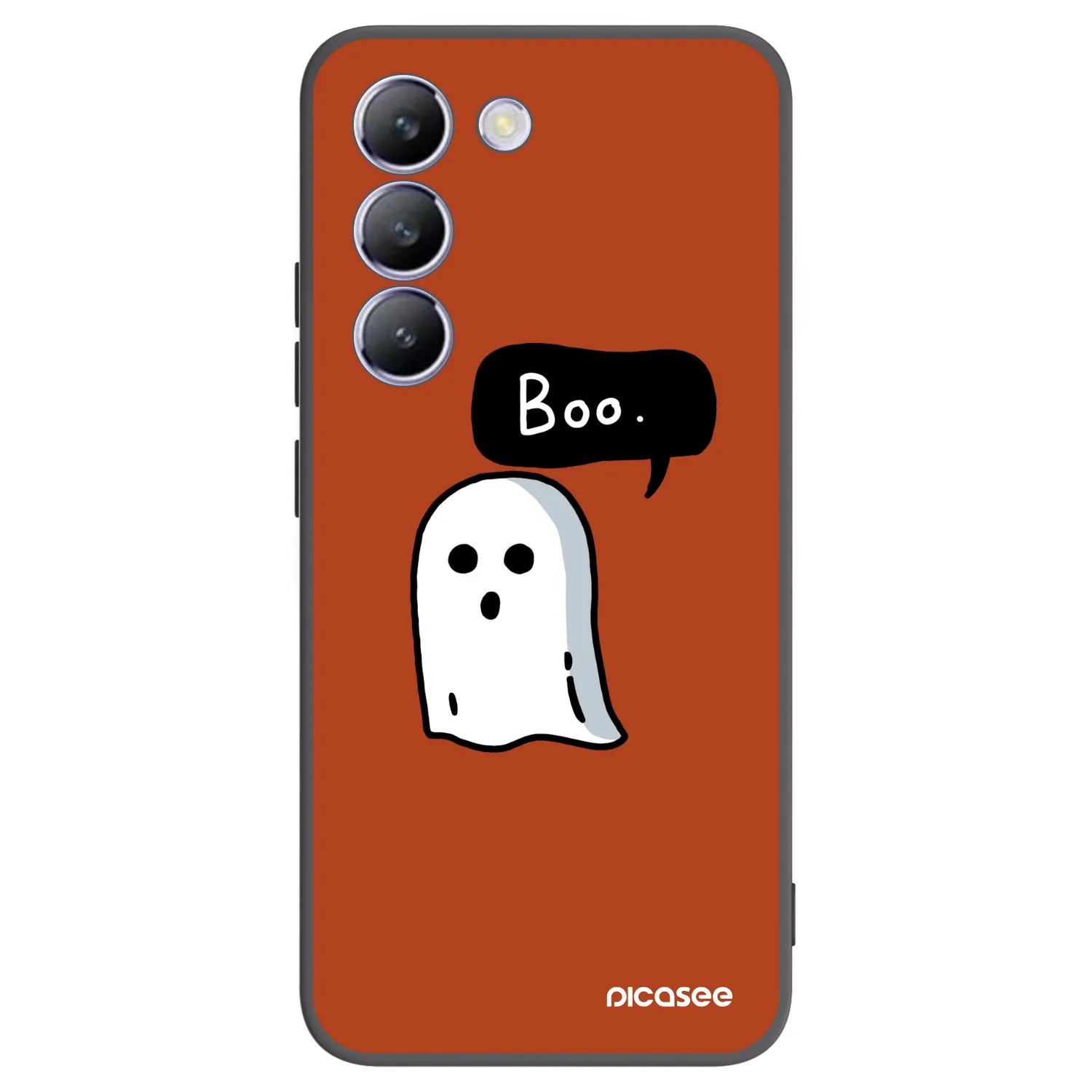 Picasee silikonski črni ovitek za Vivo V40 SE 5G - Boo