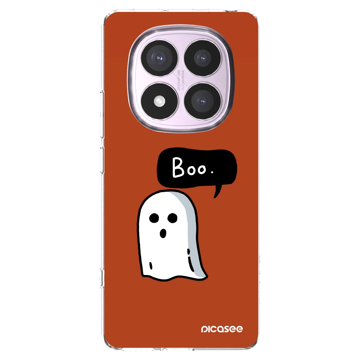 Picasee silikonski prozorni ovitek za Xiaomi Redmi Note 14 Pro 5G - Boo