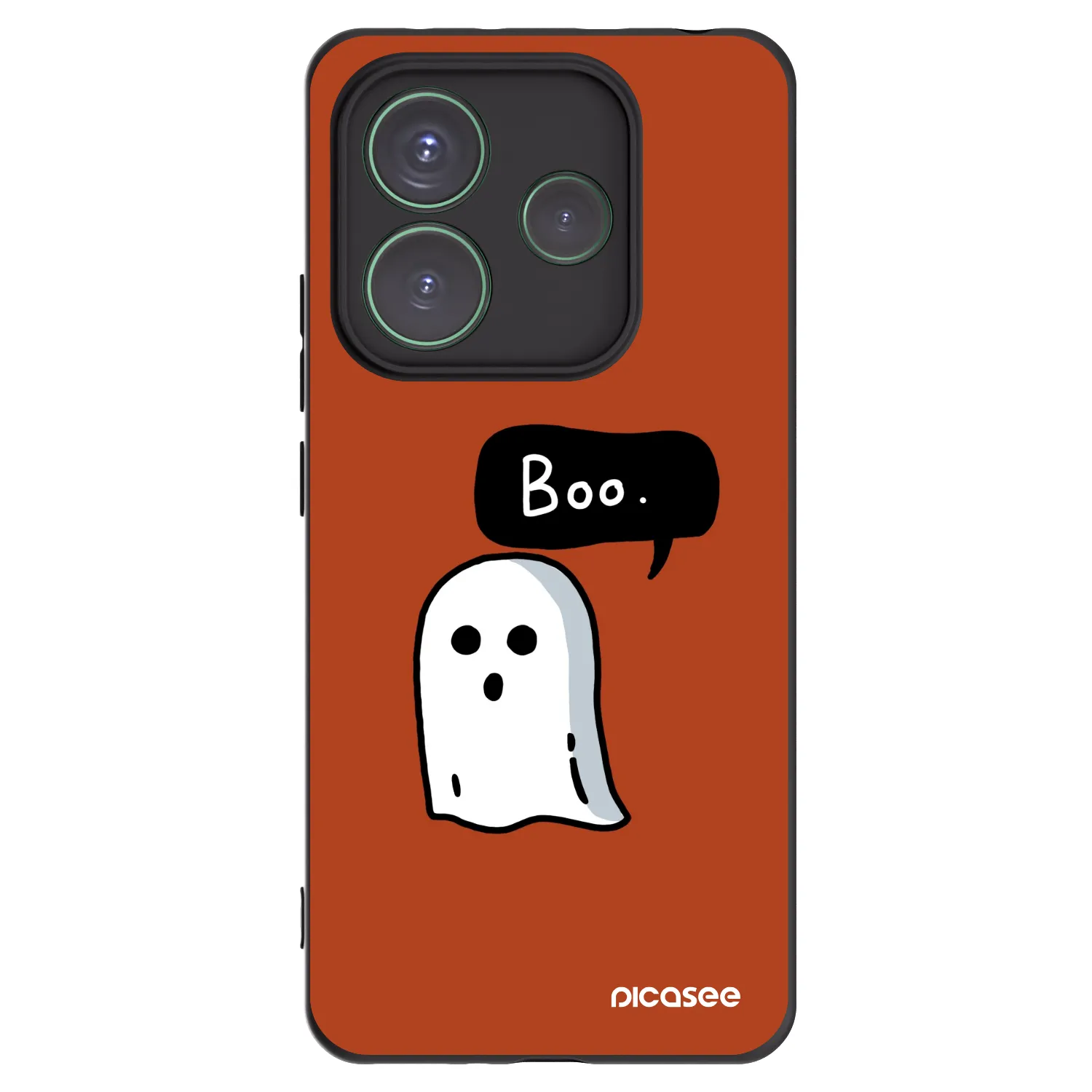 Picasee silikonski črni ovitek za Xiaomi Redmi Note 14 5G - Boo