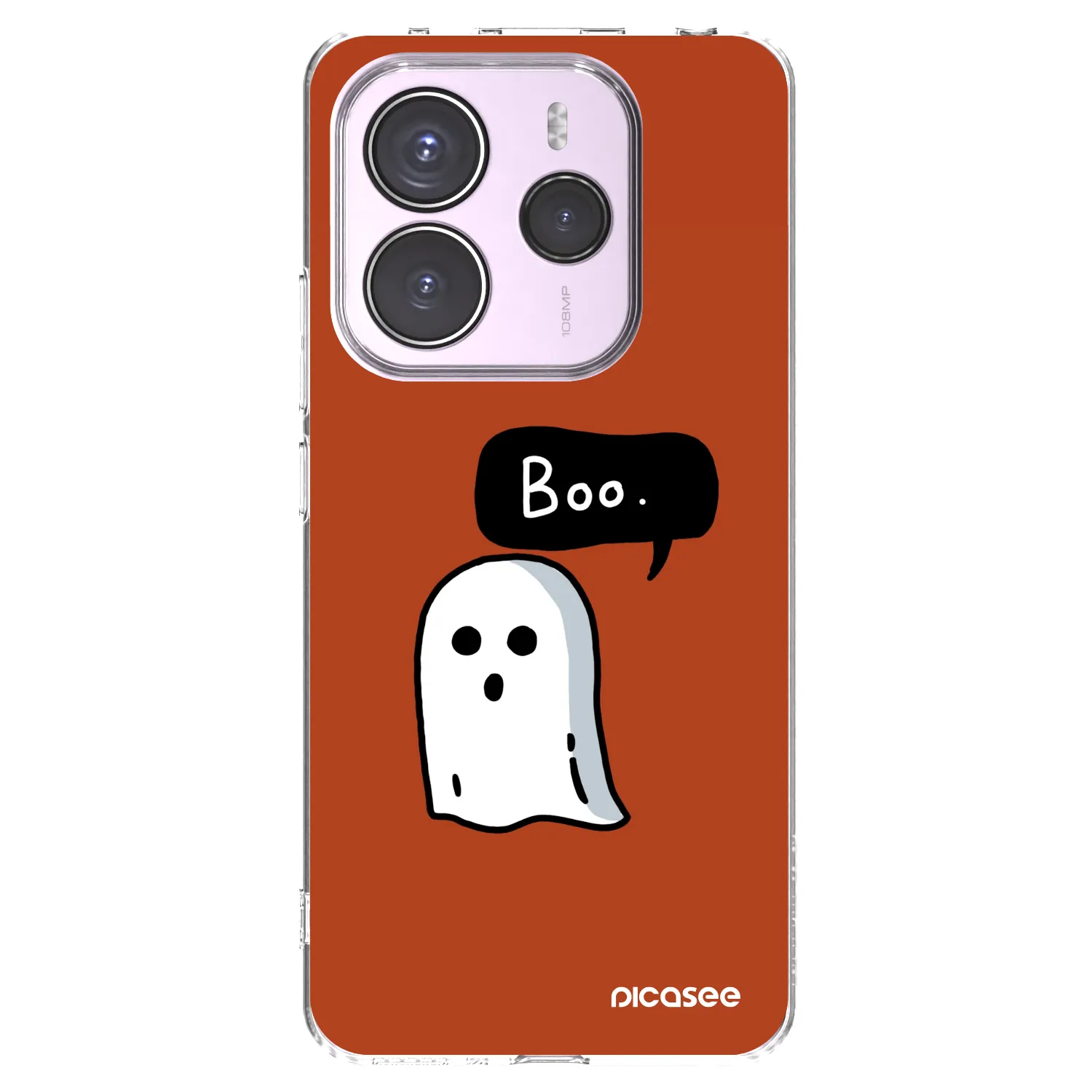 Picasee silikonski prozorni ovitek za Xiaomi Redmi Note 14 5G - Boo
