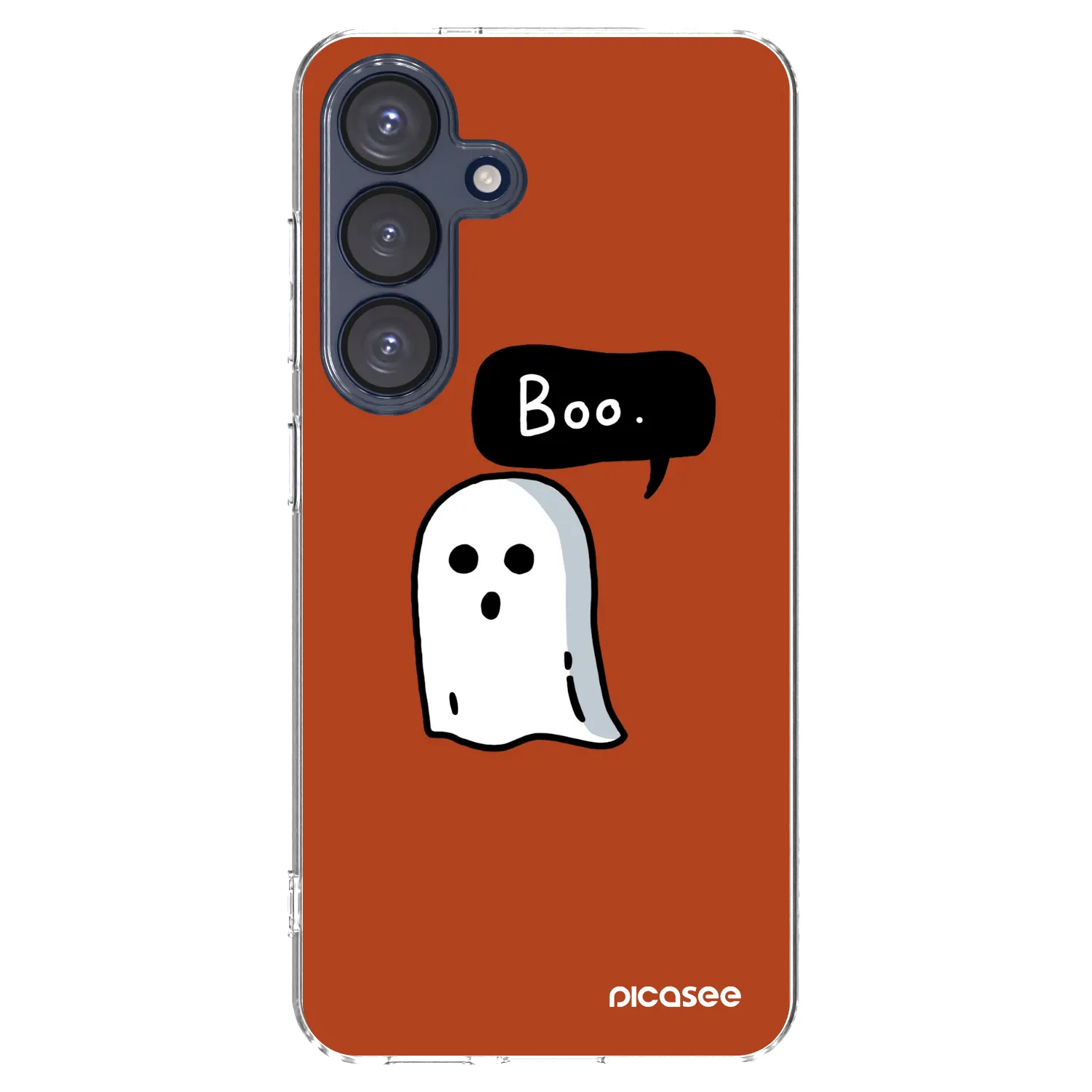 Picasee silikonski prozorni ovitek za Samsung Galaxy S25 5G - Boo