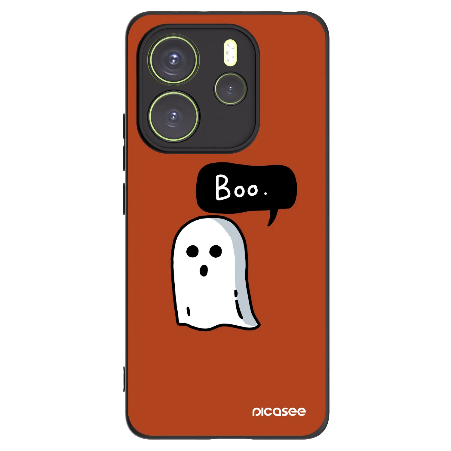 Picasee silikonski črni ovitek za Xiaomi Redmi Note 14 4G - Boo