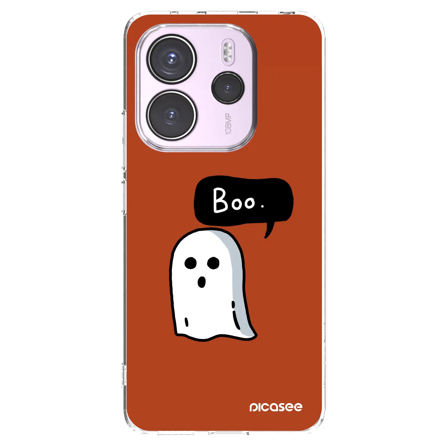 Picasee silikonski prozorni ovitek za Xiaomi Redmi Note 14 4G - Boo