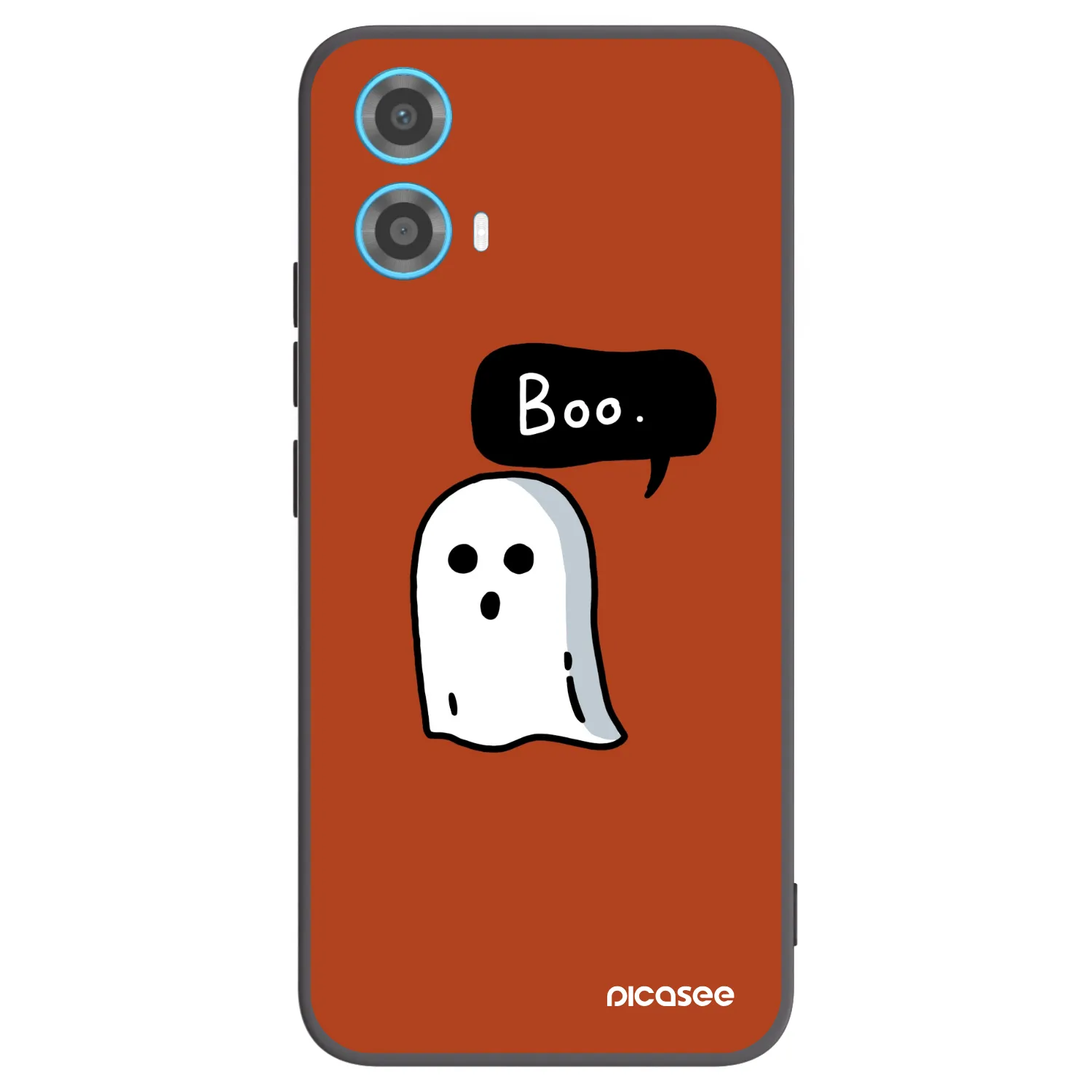 Picasee silikonski črni ovitek za Motorola Moto G34 5G - Boo