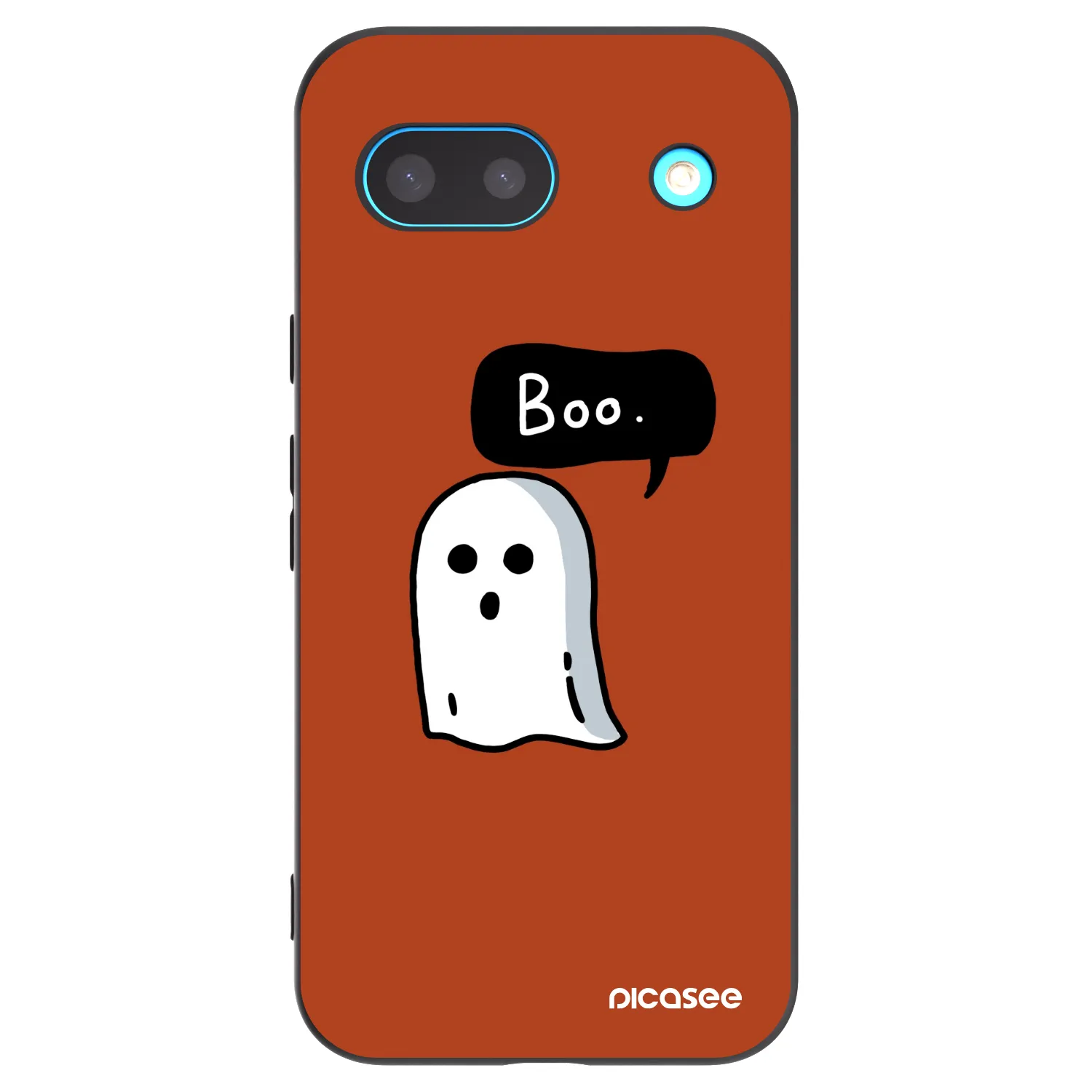 Picasee silikonski črni ovitek za Google Pixel 8 - Boo