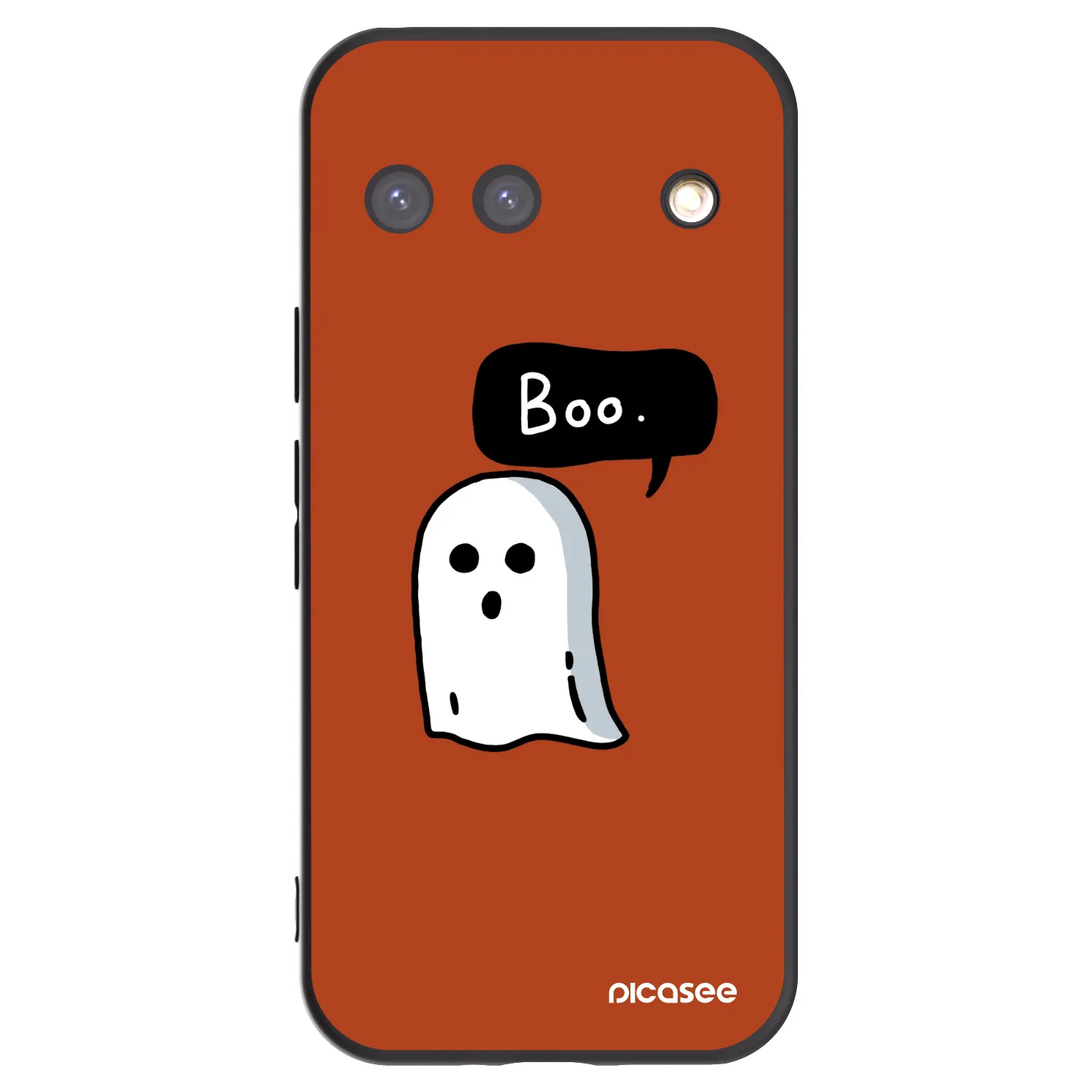 Picasee silikonski črni ovitek za Google Pixel 9 - Boo