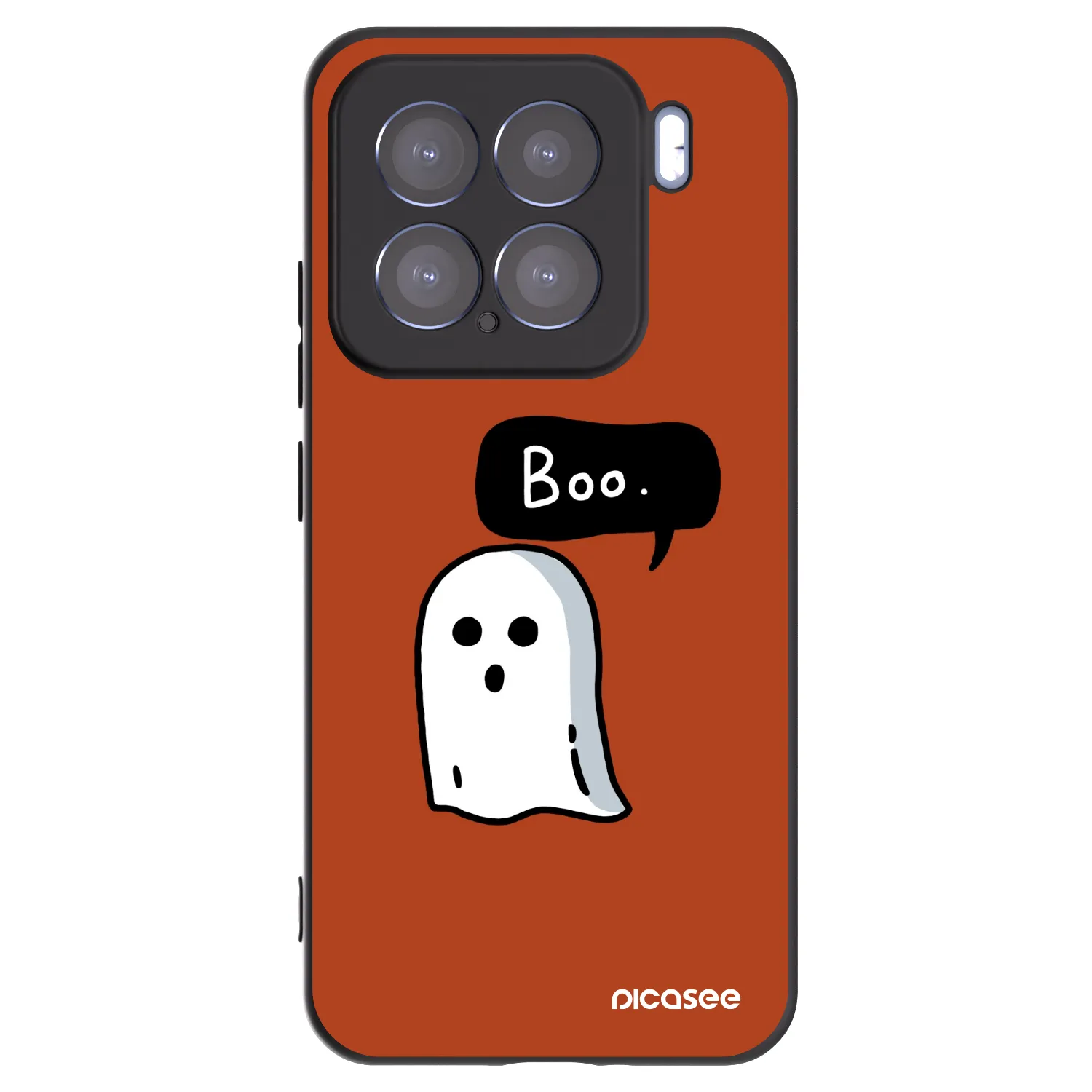 Picasee silikonski črni ovitek za Xiaomi 15 - Boo