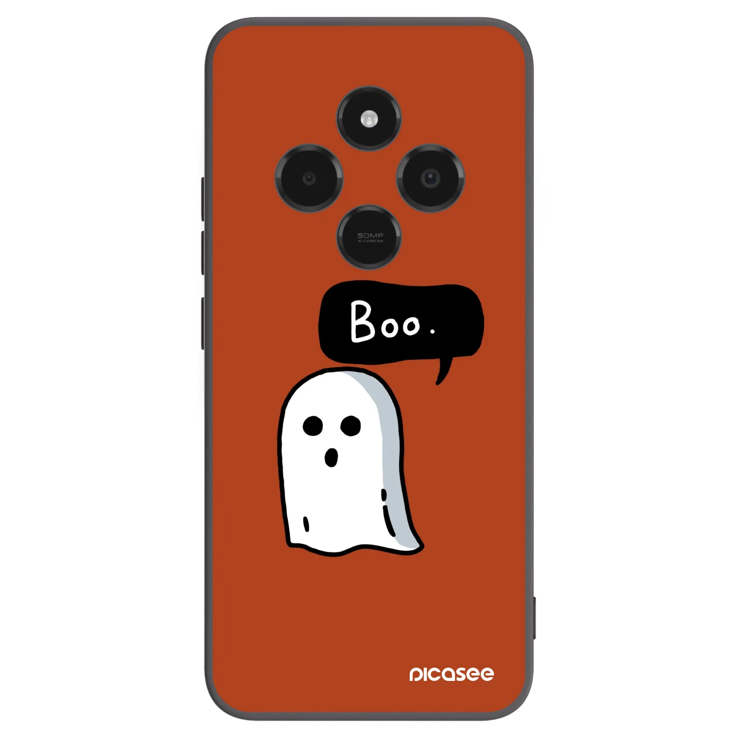 Picasee silikonski črni ovitek za Xiaomi Poco C75 - Boo
