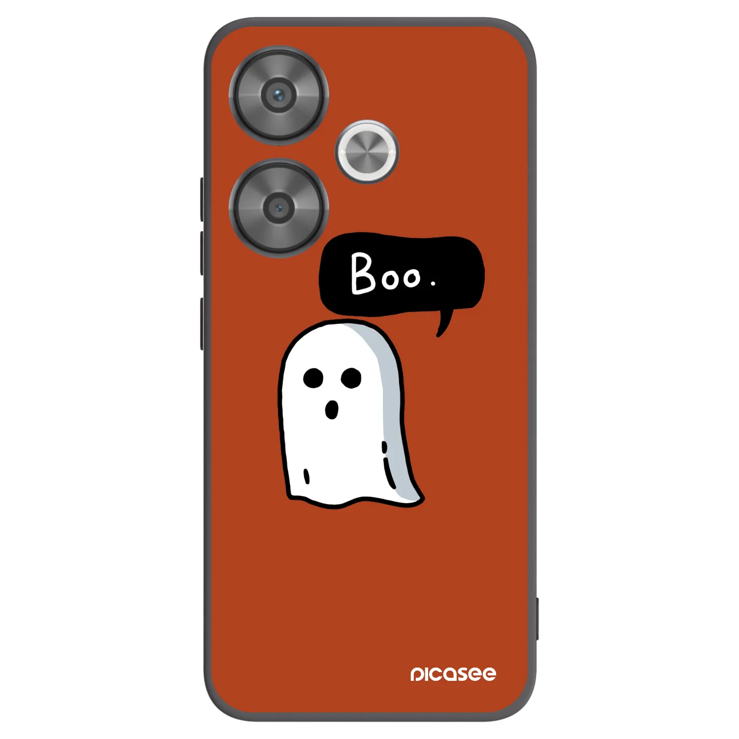 Picasee silikonski črni ovitek za Xiaomi Poco F6 - Boo