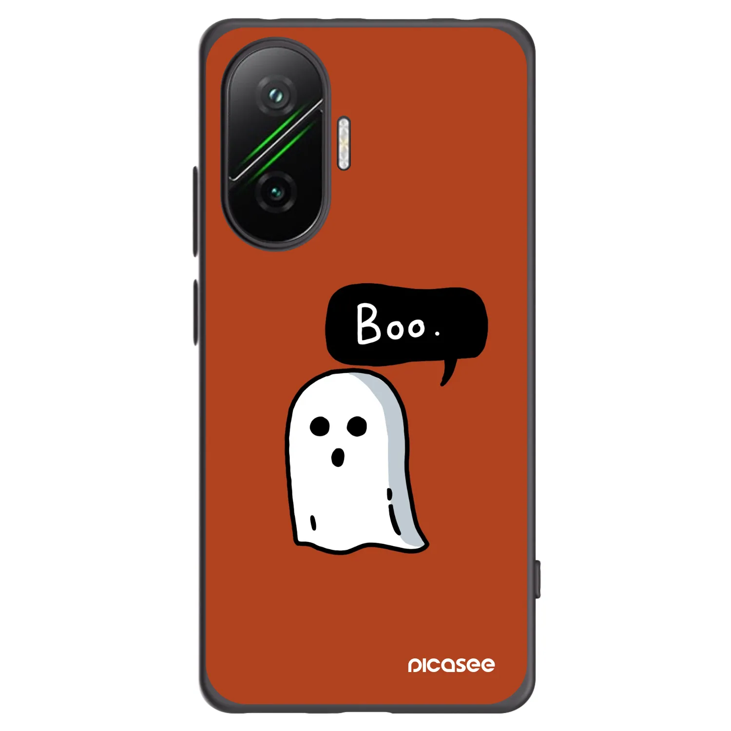 Picasee silikonski črni ovitek za Xiaomi Poco F7 5G - Boo