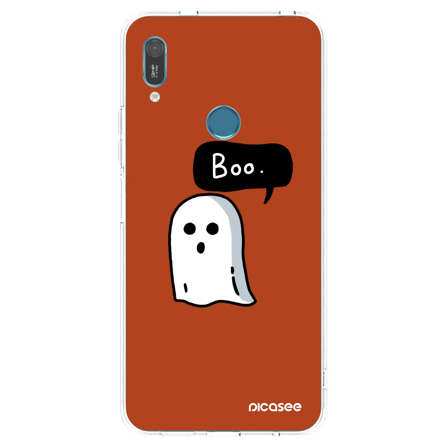 Picasee silikonski prozorni ovitek za Huawei Y6 2019 - Boo