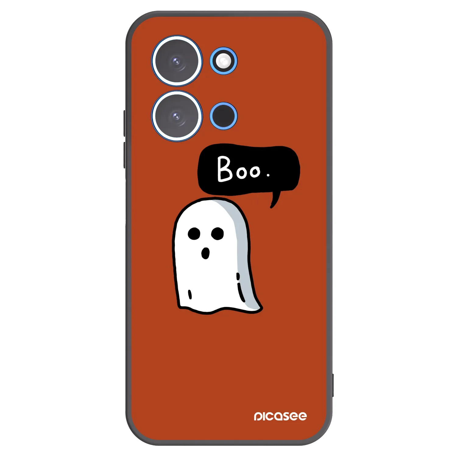 Picasee silikonski črni ovitek za Xiaomi Redmi 15C 4G - Boo