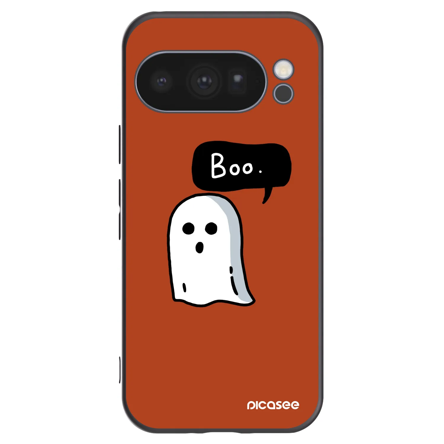 Picasee silikonski črni ovitek za Google Pixel 10 Pro - Boo