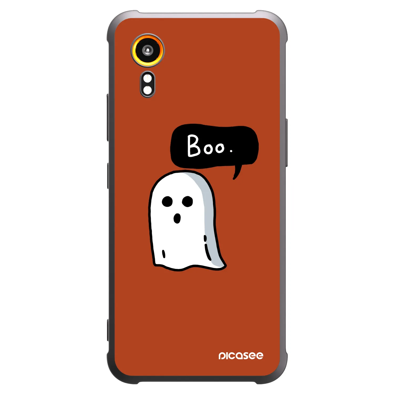 Picasee silikonski črni ovitek za Samsung Galaxy XCover 7 - Boo