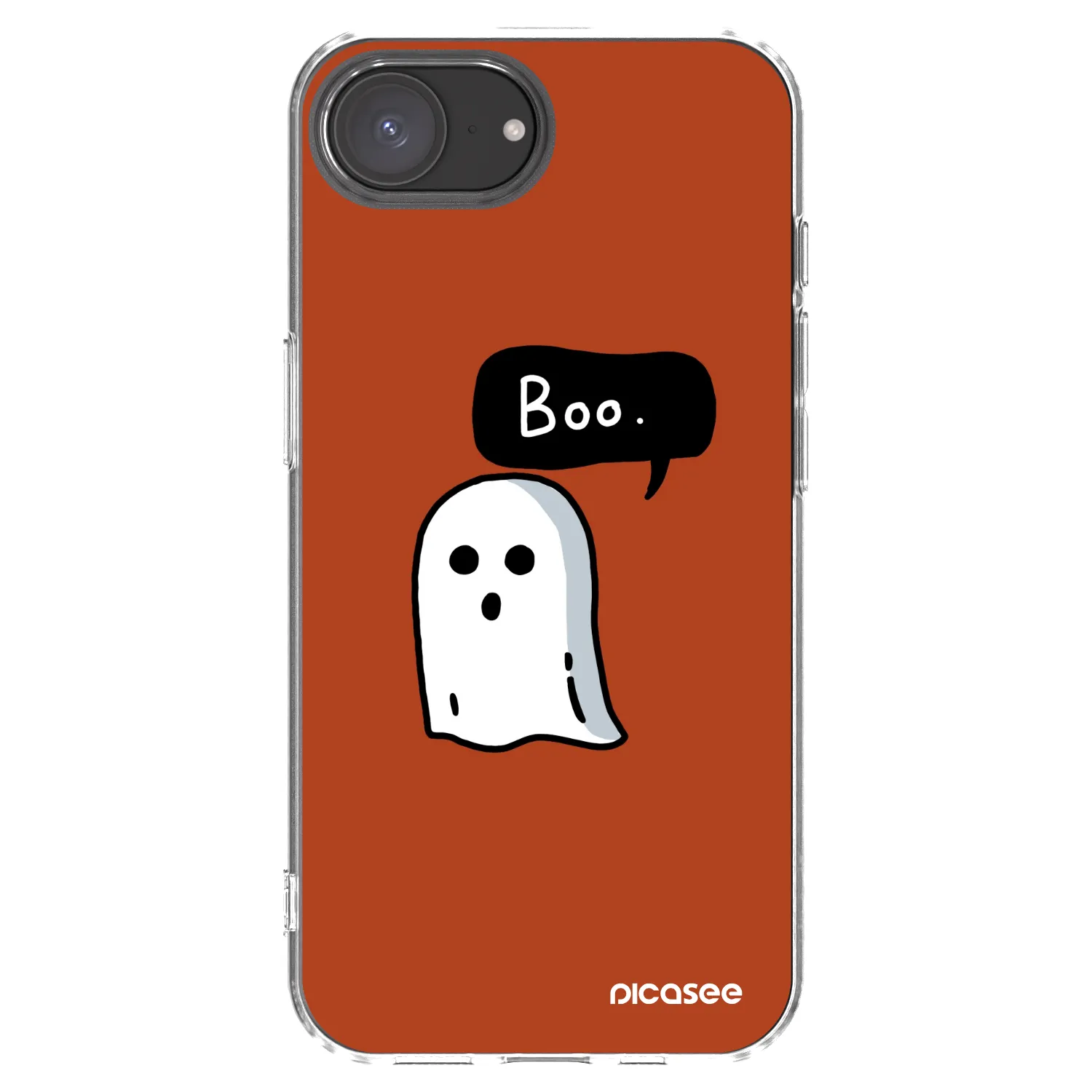 Picasee silikonski prozorni ovitek za Apple iPhone 17e - Boo