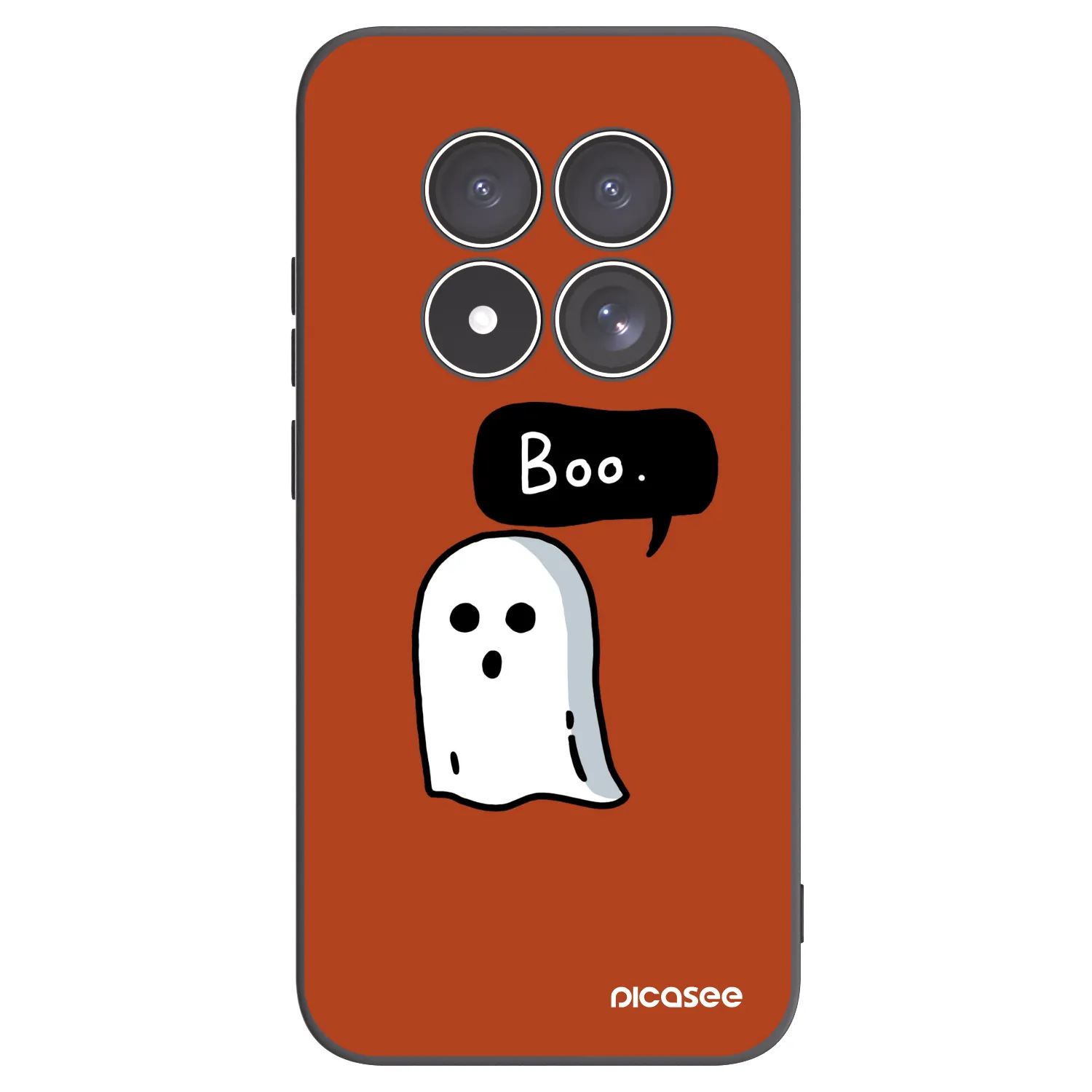 Picasee silikonski črni ovitek za Xiaomi Redmi Note 15 Pro 5G - Boo