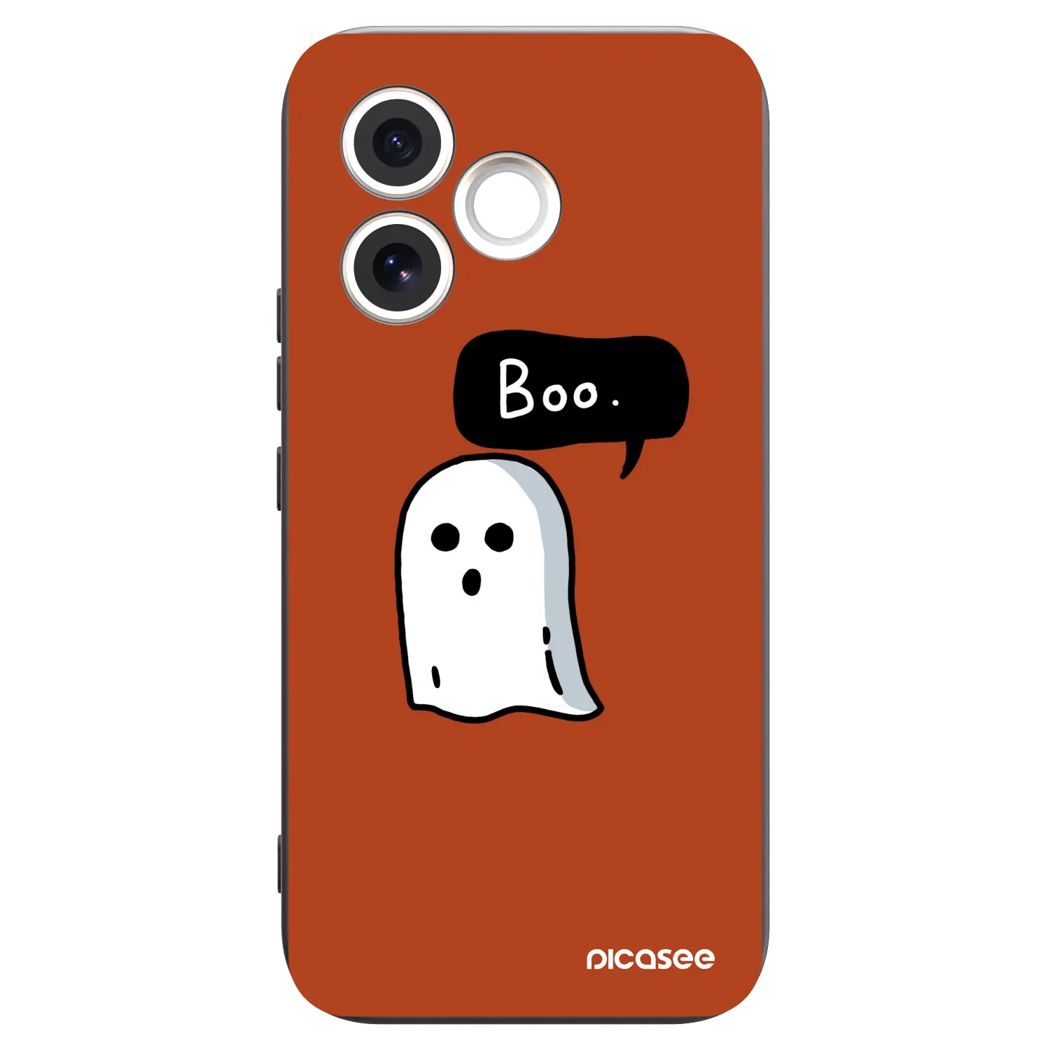 Picasee silikonski črni ovitek za Honor 600 Lite - Boo
