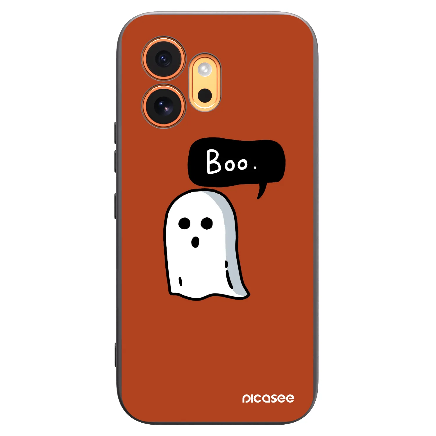 Picasee silikonski črni ovitek za Honor 600 - Boo