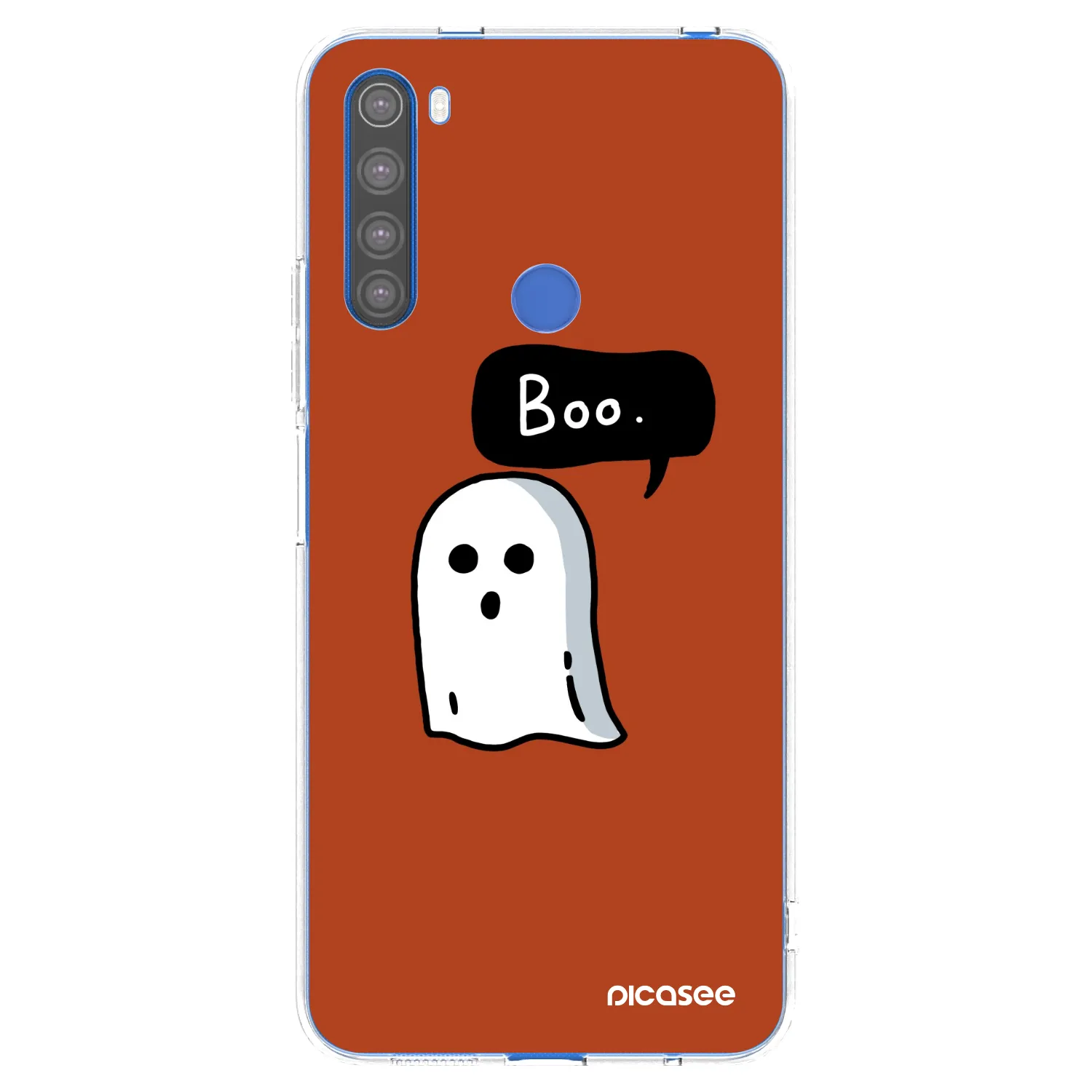 Picasee silikonski prozorni ovitek za Xiaomi Redmi Note 8T - Boo