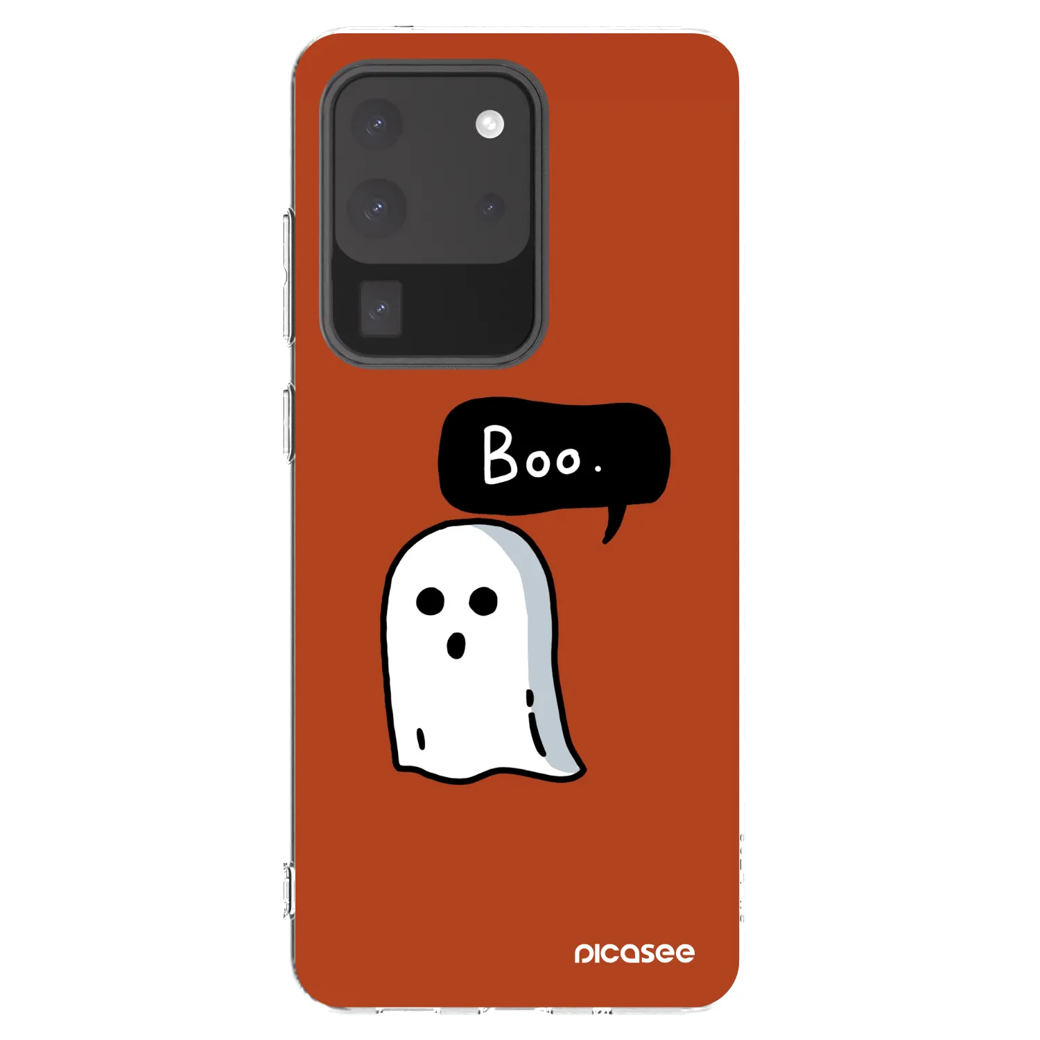 Picasee silikonski prozorni ovitek za Samsung Galaxy S20 Ultra 5G G988F - Boo