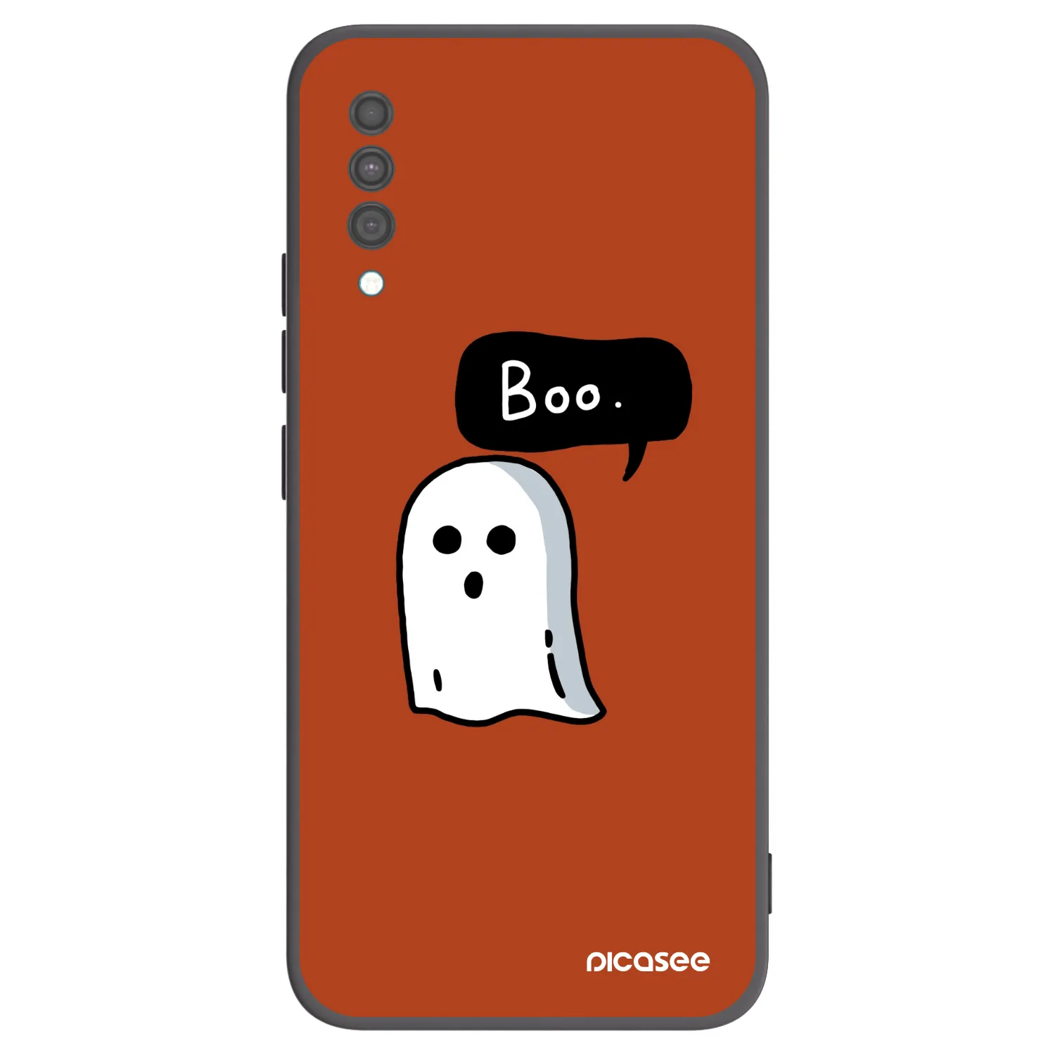 Picasee silikonski črni ovitek za Samsung Galaxy A30s A307F - Boo