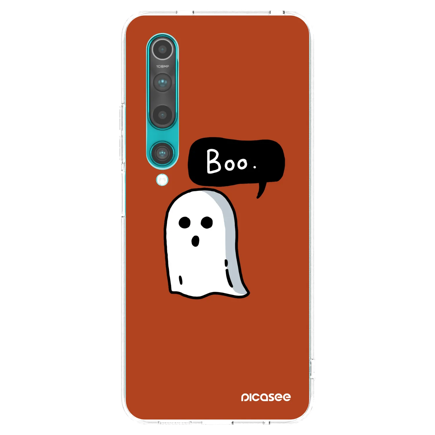 Picasee silikonski prozorni ovitek za Xiaomi Mi 10 - Boo