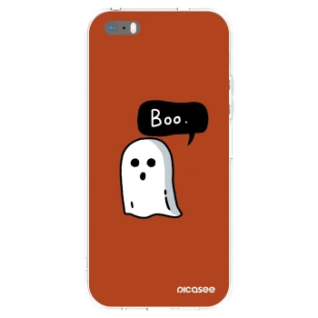 Picasee silikonski prozorni ovitek za Apple iPhone 5/5S/SE - Boo