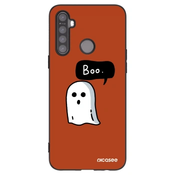 Picasee silikonski črni ovitek za Realme 5 - Boo