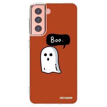 Picasee silikonski prozorni ovitek za Samsung Galaxy S21 5G G991B - Boo