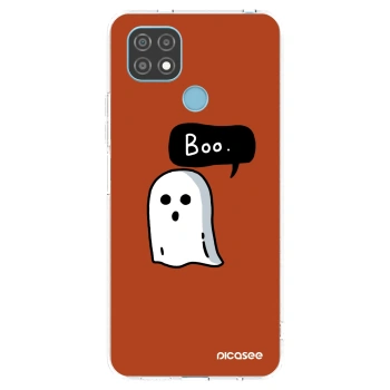 Picasee silikonski prozorni ovitek za Realme C21 - Boo
