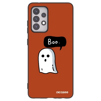 Picasee silikonski črni ovitek za Samsung Galaxy A52s 5G A528B - Boo