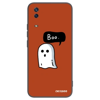 Picasee silikonski črni ovitek za Vivo Y11s - Boo
