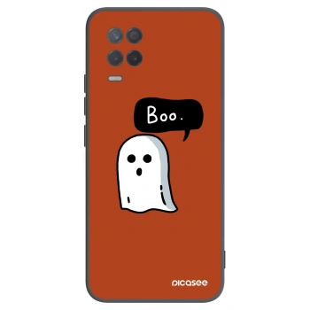 Picasee silikonski črni ovitek za Realme 8 5G - Boo