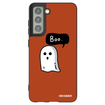 Picasee silikonski črni ovitek za Samsung Galaxy S21 FE 5G - Boo