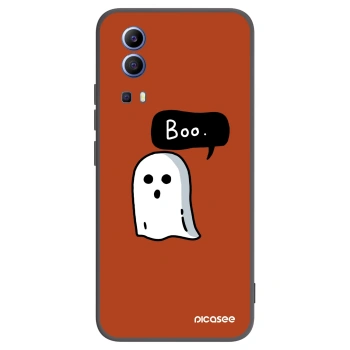Picasee silikonski črni ovitek za Vivo Y52 5G - Boo