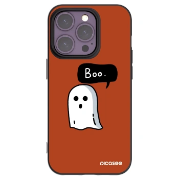 Picasee silikonski črni ovitek za Apple iPhone 14 Pro - Boo