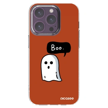 Picasee silikonski prozorni ovitek za Apple iPhone 14 Pro - Boo