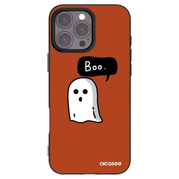 Picasee silikonski črni ovitek za Apple iPhone 16 Pro Max - Boo