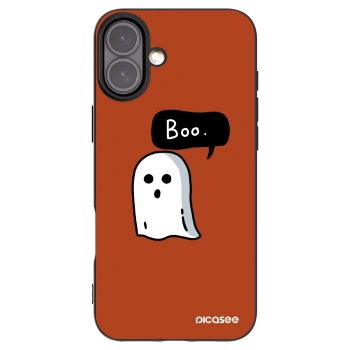Picasee silikonski črni ovitek za Apple iPhone 16 Plus - Boo