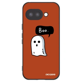Picasee silikonski črni ovitek za Google Pixel 9a - Boo
