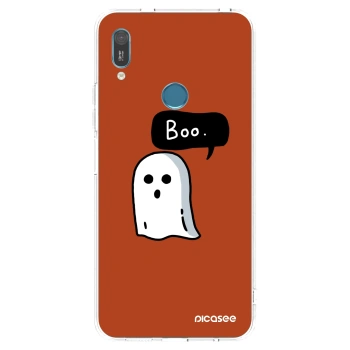 Picasee silikonski prozorni ovitek za Huawei Y6 2019 - Boo