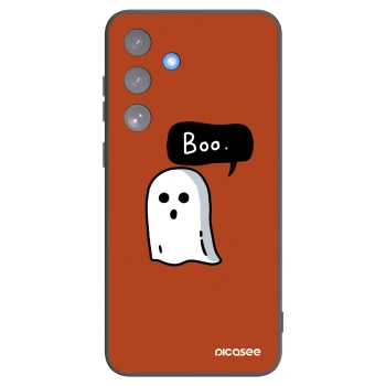 Picasee silikonski črni ovitek za Samsung Galaxy S25 FE 5G - Boo