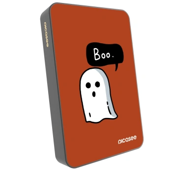 Picasee Prenosna baterija z MagSafe 10 000 mAh Siva - Boo