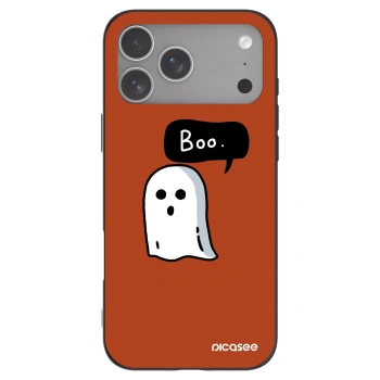 Picasee silikonski črni ovitek za Apple iPhone 18 Pro Max - Boo