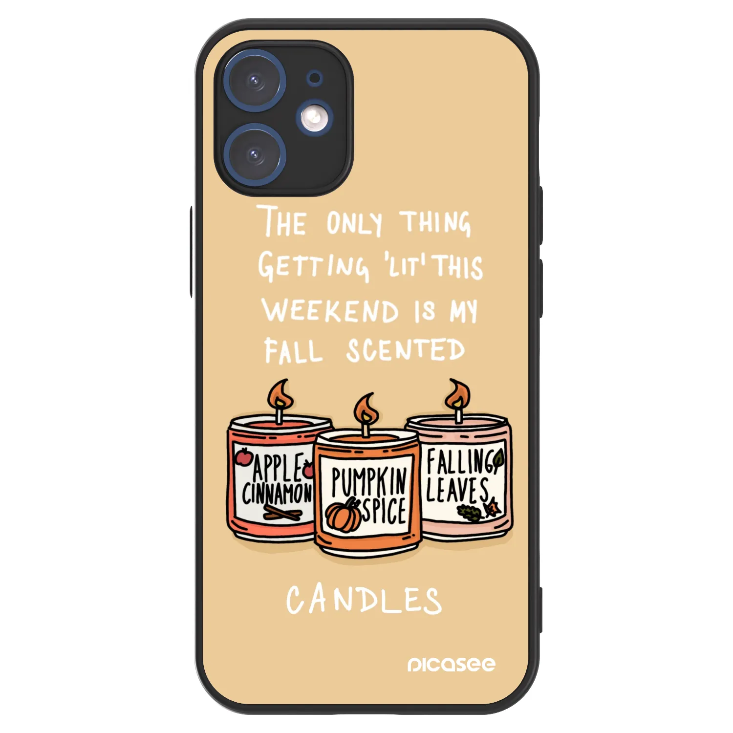 Picasee ULTIMATE CASE za Apple iPhone 12 mini - Candles