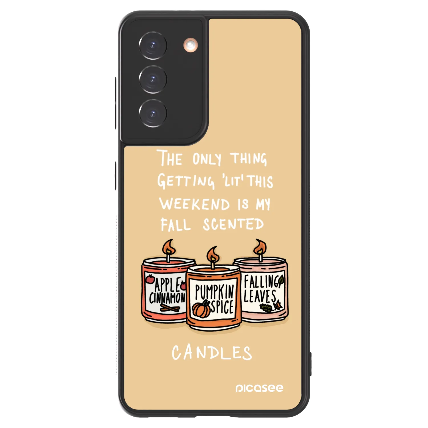Picasee ULTIMATE CASE za Samsung Galaxy S21 5G G991B - Candles