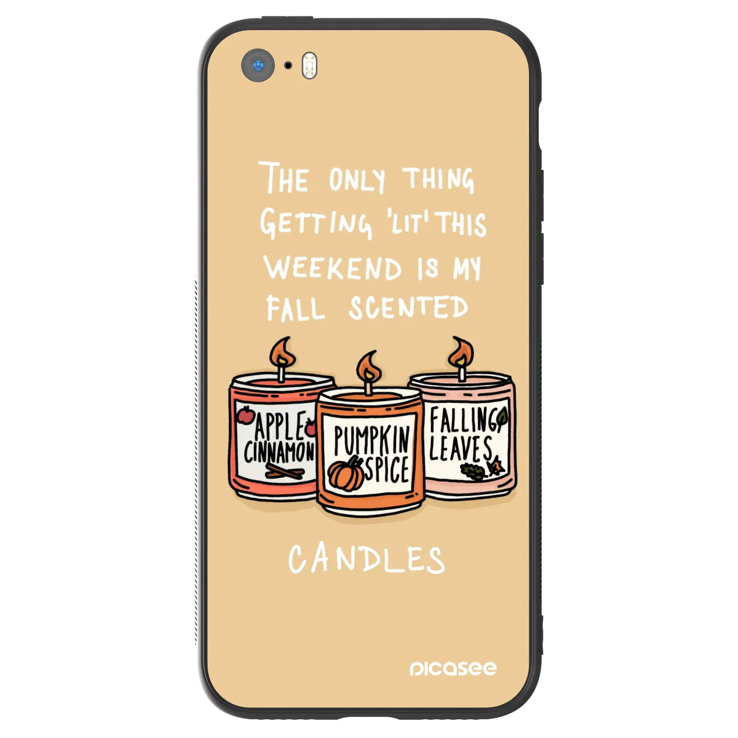 Picasee ULTIMATE CASE za Apple iPhone 5/5S/SE - Candles