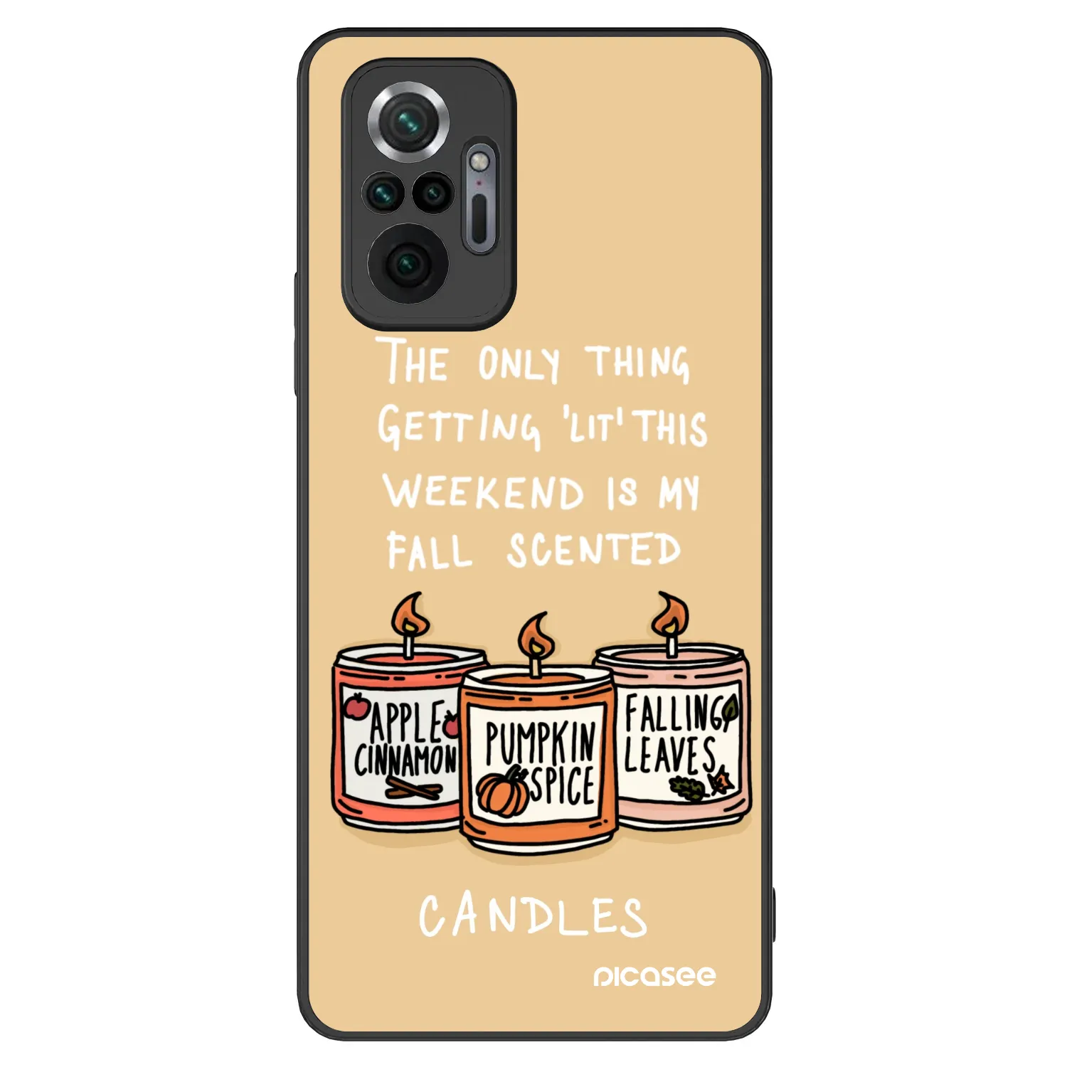Picasee ULTIMATE CASE za Xiaomi Redmi Note 10 Pro - Candles