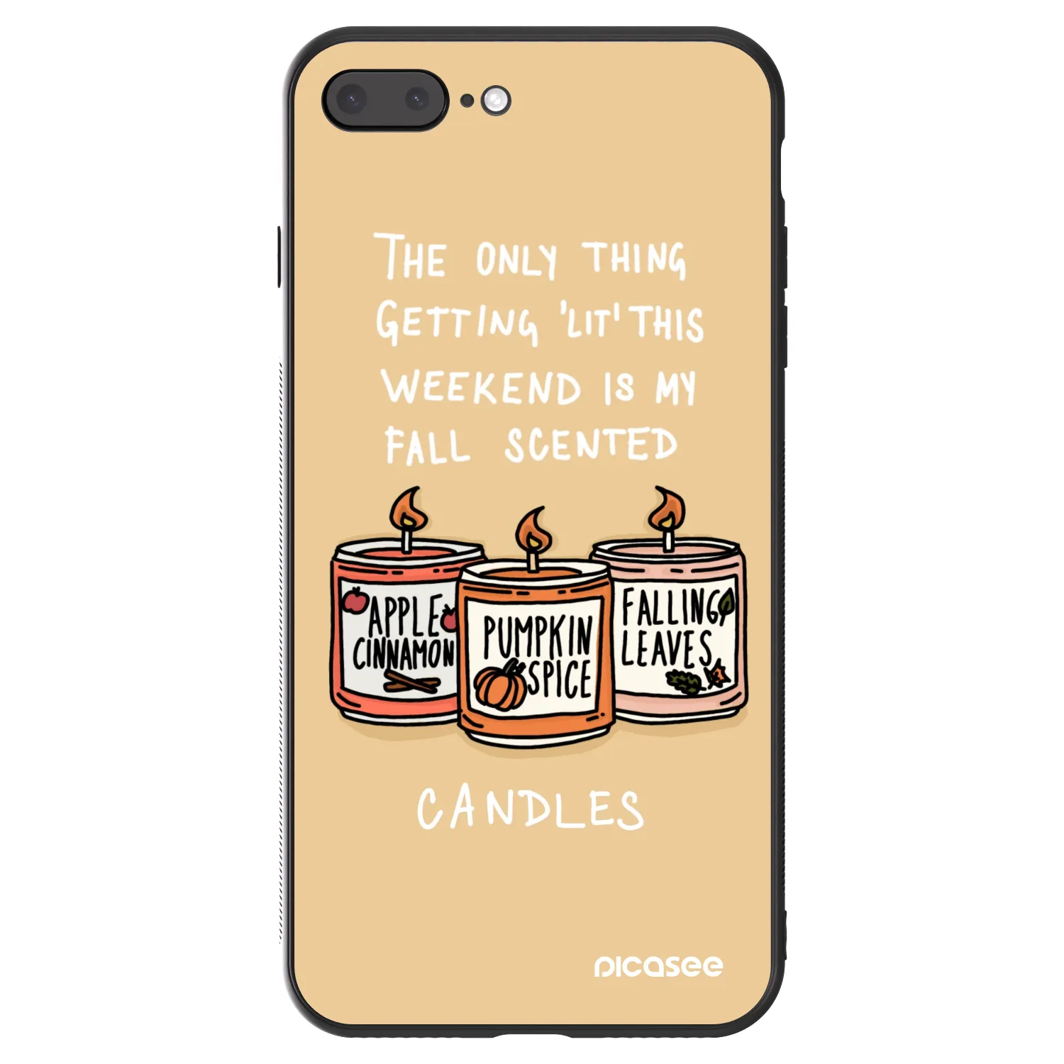 Picasee ULTIMATE CASE za Apple iPhone 8 Plus - Candles